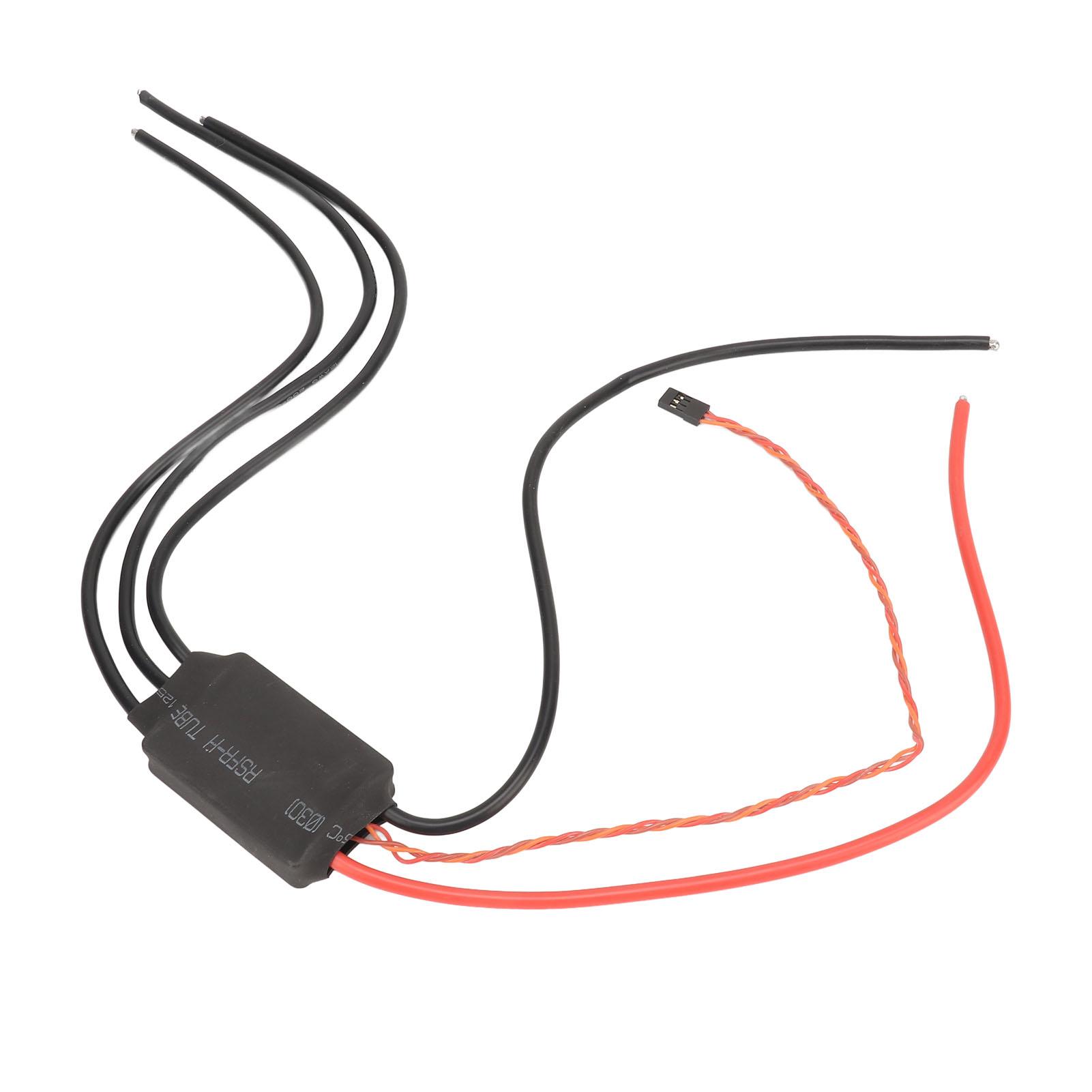 

50A RC Boat ESC Replacement Forward Backward Dual Way Bidirectional RC Model Boat ESC for 1225.2V