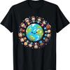 Happy Earth Day 2024 Cool Earth Day Children Kids Toddler T-Shirt