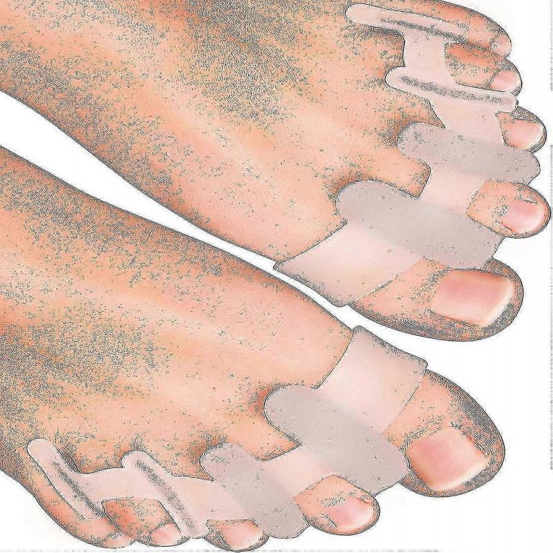 

Yogamedic Toe Separator 6pcs Silicone Bunion Corrector for Relaxation