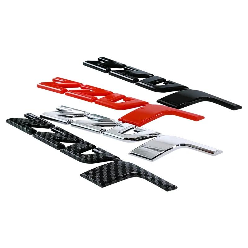 ABS Car Styling Rear Trunk Letters 3D Emblem Tail Badge Sticker for Honda Jazz Logo Decals Auto Stickers Decoration