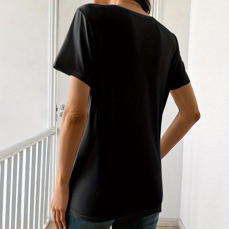 Women's Soft Stretch T-Shirt - "Just A Horse Lover" Casual Crew Neck Tee Suitable for Horse & Daily Wear,Sizes S-4XL, Stretch Fabric