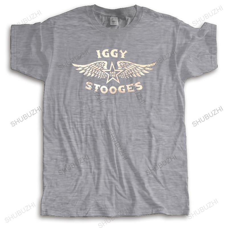 IGGY & THE STOOGES WINGS BLACK SLIM FIT T-SHIRT NEW OFFICIAL ADULT BAND MUSIC t shirt imprint new fashion tee-shirt man tee