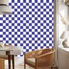 Checkerboard Wallpaper Blue and White, Blue Background 50x1000