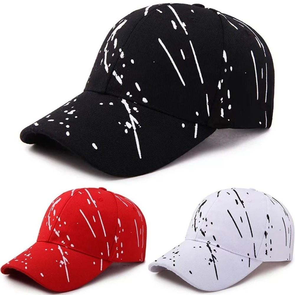 Breathable Sun Hat Graffiti Hip Hop Hat Fashion Baseball Cap Outdoor Sports
