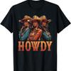 African Melanin Cowgirl Rodeo Western Black History Month T-Shirt