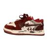 Men's Shoes Niche Fashion Retro Graffiti Made Old Board Shoes Women's Flat Bottome Casual Couple Sport Shoe Unisex Lace Up Shoes