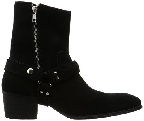 Red Cover 9930 Men's Boots, Black Suede, EU Size 44 (27cm)