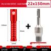 Compact Electric Hammer Water Drill Bit Set for Sharp Hole Opening in Range Hood, Wire Box, and Wall.
