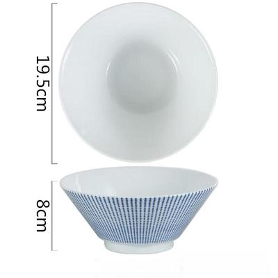 ZISIZ Podszkliwny Ceramiczny Miska na Ramen