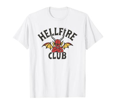 Stranger Things Hellfire Club Demon Logo T-shirt