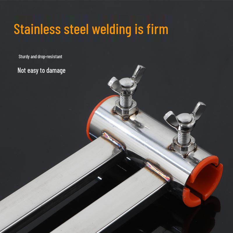 Anti-Wind Stainless Steel Fishing Platform Umbrella Holder