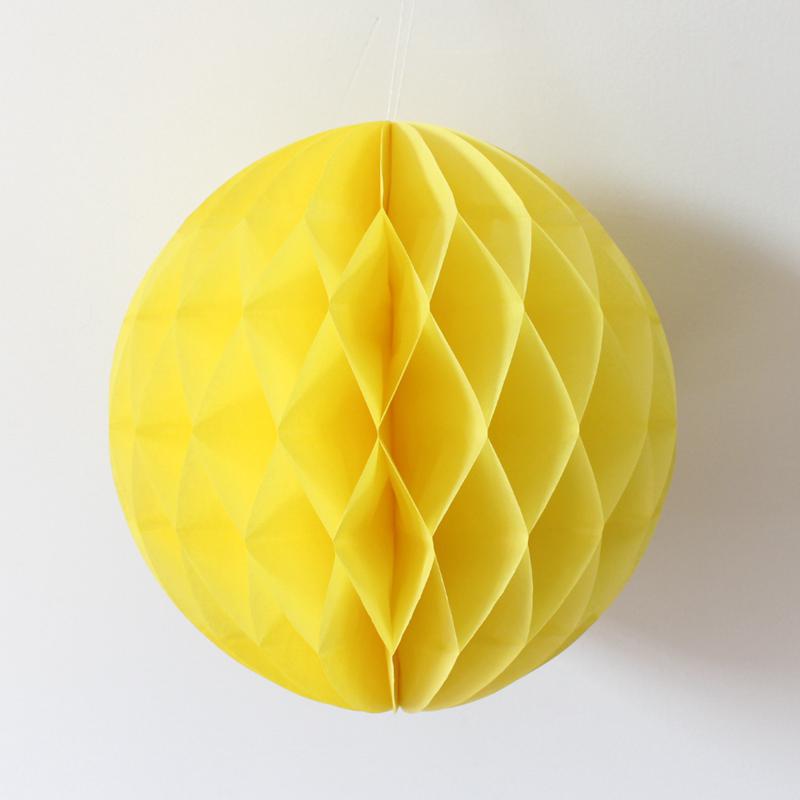 Hot Sale 10/15/20/25/30cm Decorative White Gray Tissue Paper Lantern Honeycomb Ball Wedding Kid Birthday Decoration Babyshower
