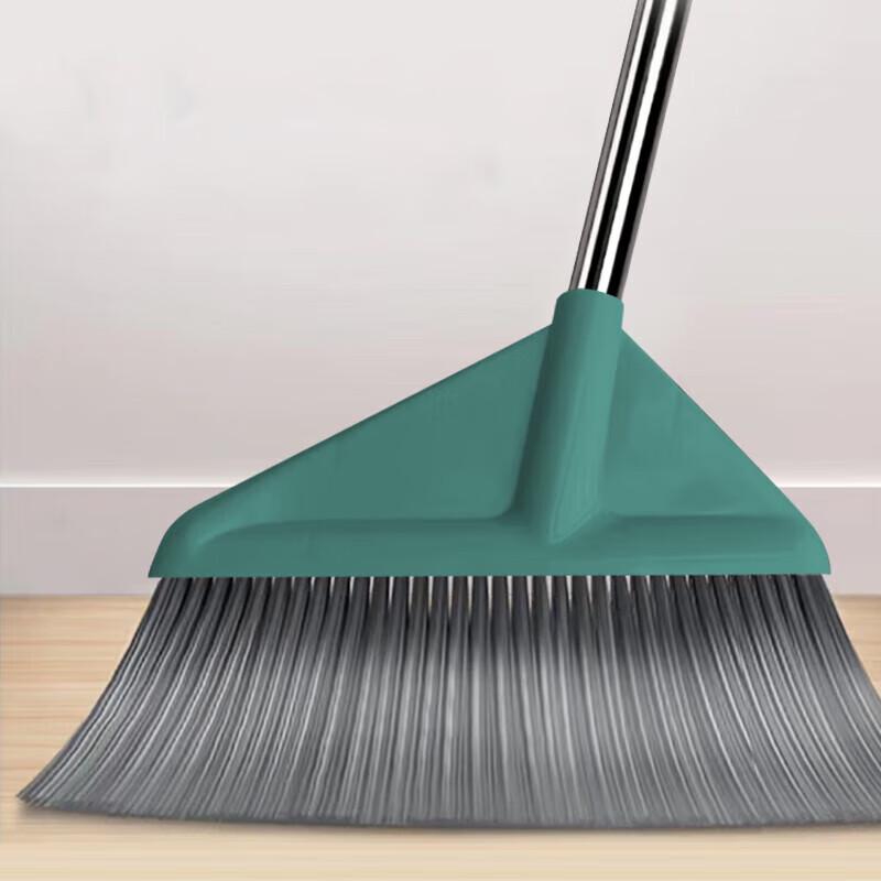 JINGRUIXIANG Wytrzymały Zestaw do Sprzątania: Miotła i Zmiotka