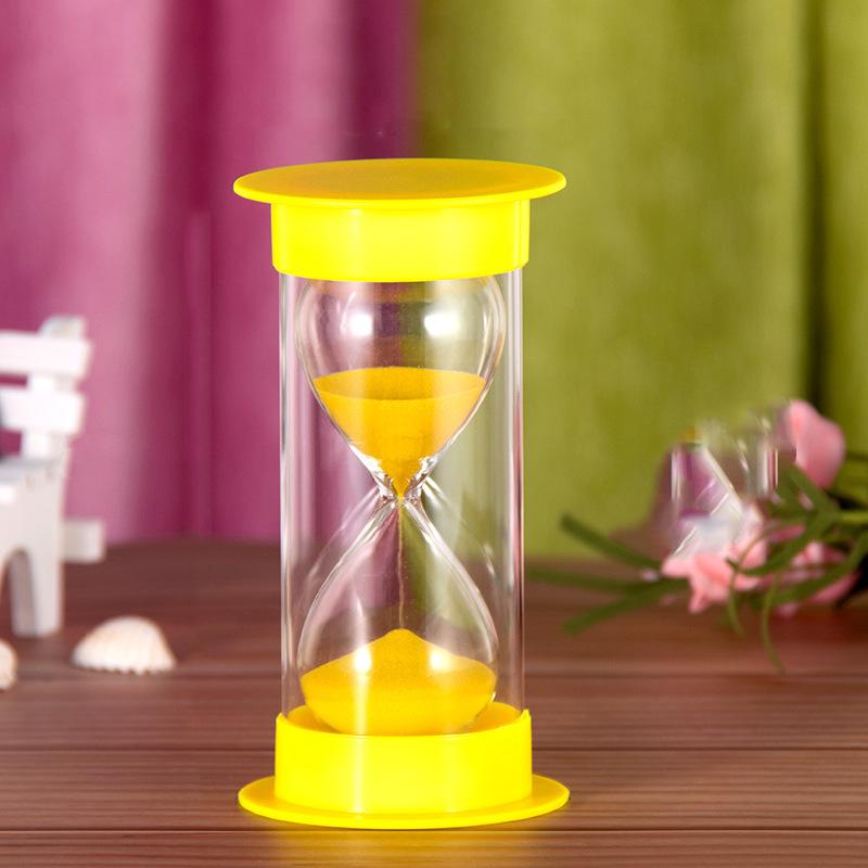 Creative Timer Hourglass: 5/10/20/30/60-Minute Plastic Ornament - Perfect Birthday Gift for Home Decor