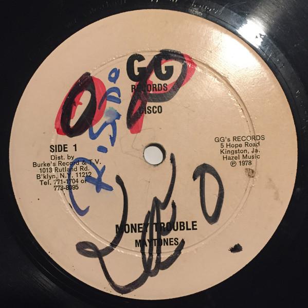 

12inch Record MAYTONES G.G. ALLSTARS Money Trouble Dub Part Two NONE GGs Records 1978 UK Reggae Ska Dub Used