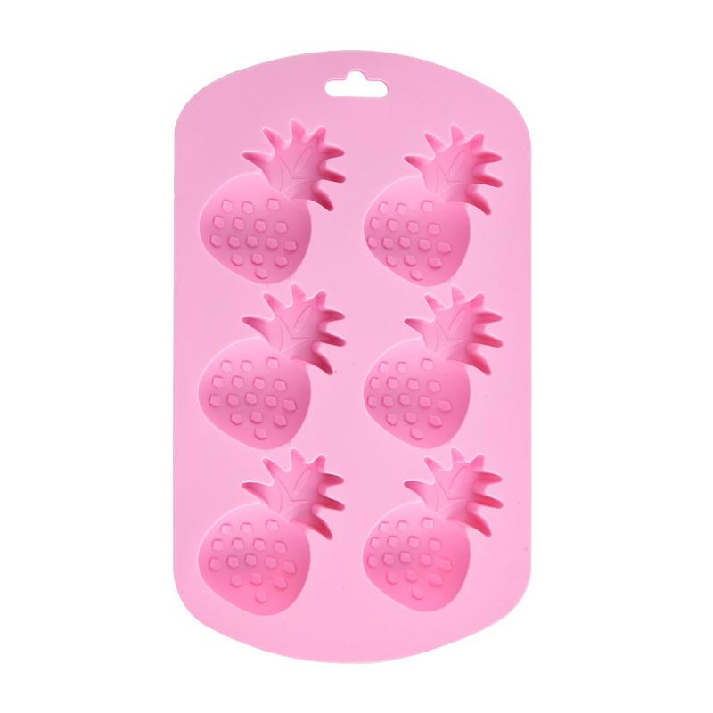 Silicone Fruit Ice Cube Trays In Various Styles,Strawberry, Pineapple, Lemon, And Other Fruit Shapes.