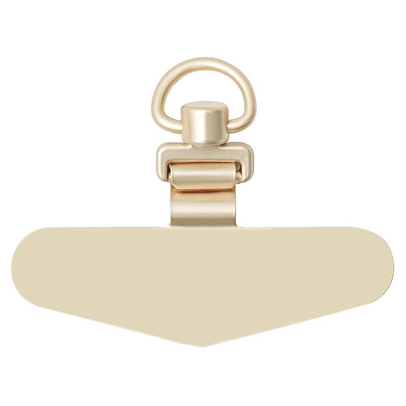 Metal Phone Tether Tab Phone Lanyard Strap Patch with 360 Degree Rotary Buckle