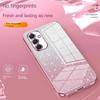 Glitzerbeschichtung Schutzhülle für Samsung Galaxy S25 Ultra S25 Plus A56 A36 A26 A16 A06 A55 A35 A25 15 05S 4G 5G Rückseite