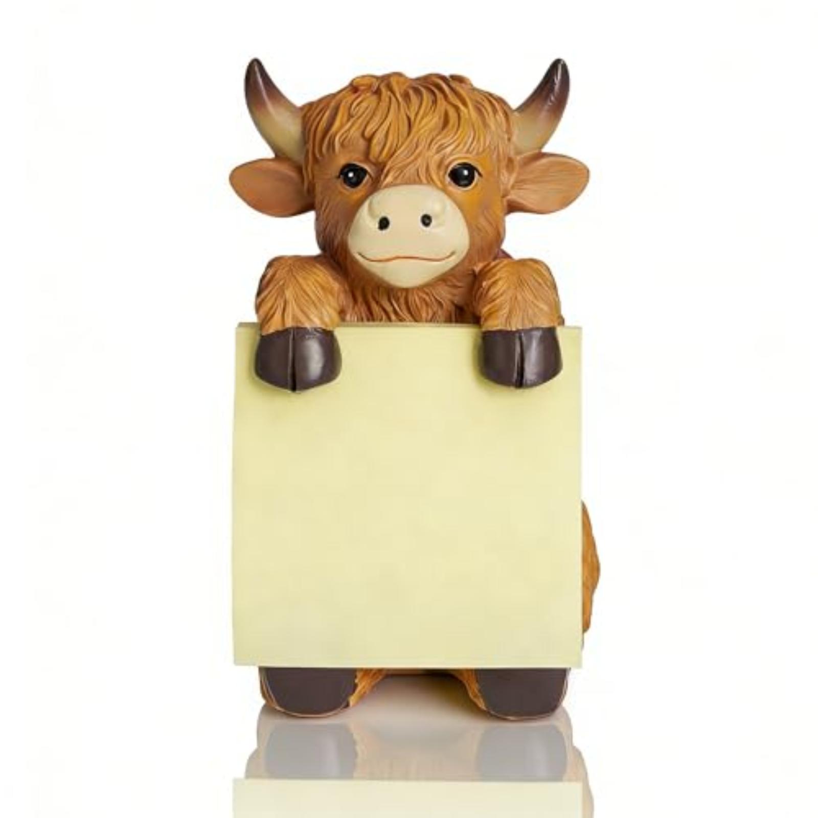 

Sticky Dispenser , Cute Handmade Desk Stand ,Decorative Ornaments One Size коричневый
