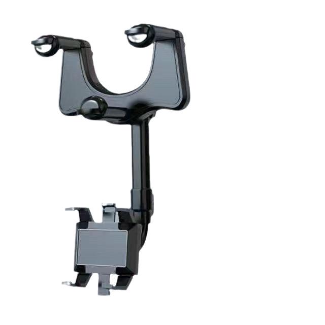 Universal Car Rearview Mirror Phone Holder & Dash Cam Mount - Clip-on Extended Version