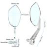 2pcs 22mmCelsius0.87in   Motorcycle Mirro  Handlebar Side Mirror Replacement for SU UKI  250R  R600  R750
