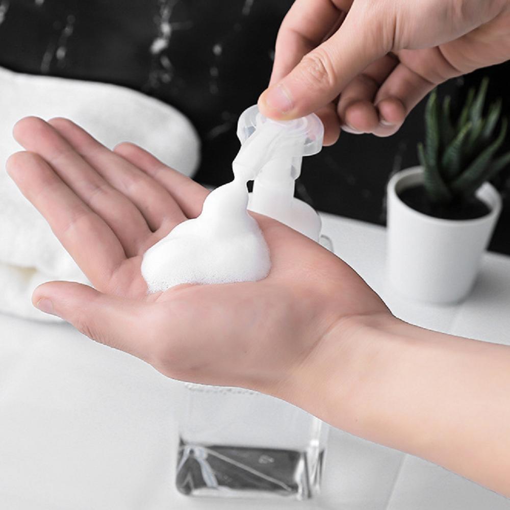 250ml/450ml Großvolumige Schaumflaschen Spender Plastikpumpflaschen Mini Leere Seife Nachfüllbare Flasche Reise Shampoo Schäumen