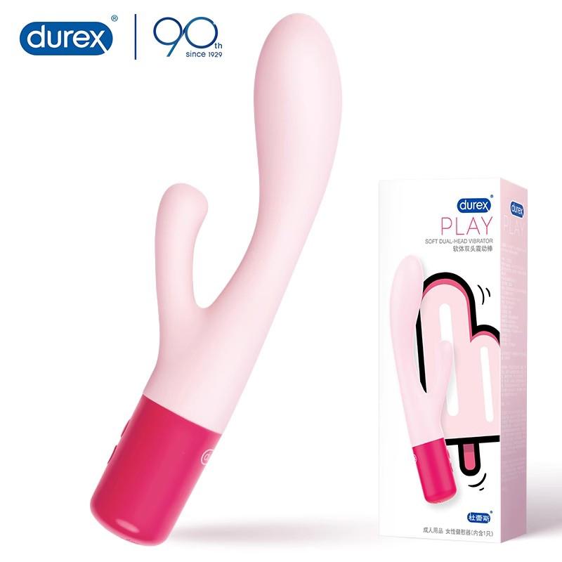 Durex Soft Vibrator New Ice Cream Series Soft Double Headed Vibrator