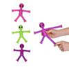 Cartoon Aliens Telescopic Tube Toy with Suction Cup Stress Relief Bendable