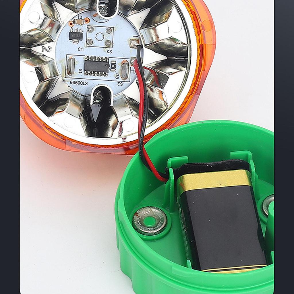 Car Magnetic LED Strobe Lights Auto Emergency Flashing Safety Lights Road Trip Night Driving Gear for SUV RV, Fleet & Enthusiast