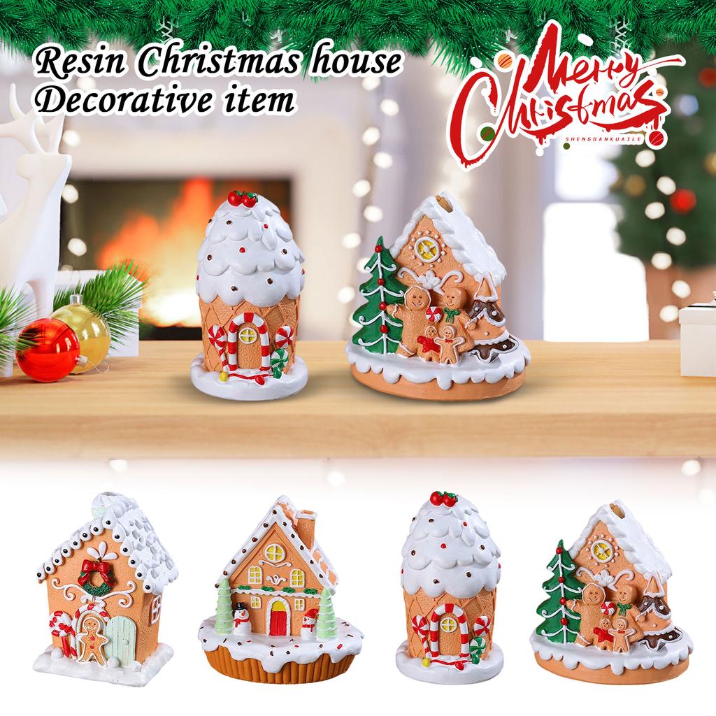 Christmas House Decorations And Holiday Desktop Decorations Are Suitable For Home Parties And Store Holiday Decorations