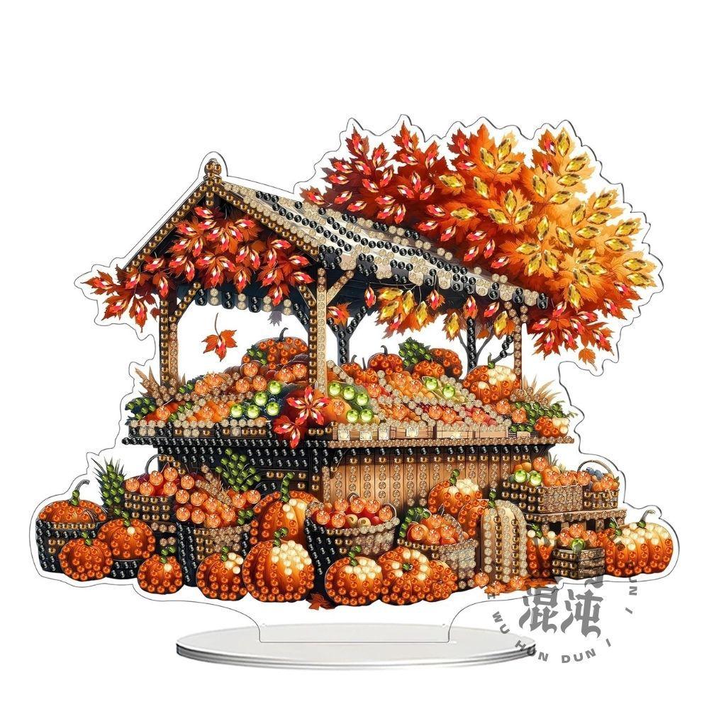 Halloween Diamond Painting Ornament Handmade DIY Crystal Special-shaped Diamond Sticker Diamond Art Desktop Decoration