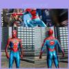 Traje Cosplay Homem-Aranha Armadura Mk IV Pontos Perfeitos Acabamento Exquisito