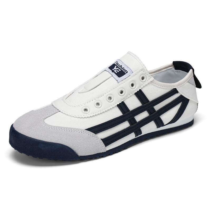 Summer Thin Canvas Shoes Men's Trend Foot Forrest Gump Shoes Fashion Versatile Casual Sports Shoes Men's Lazy Shoes