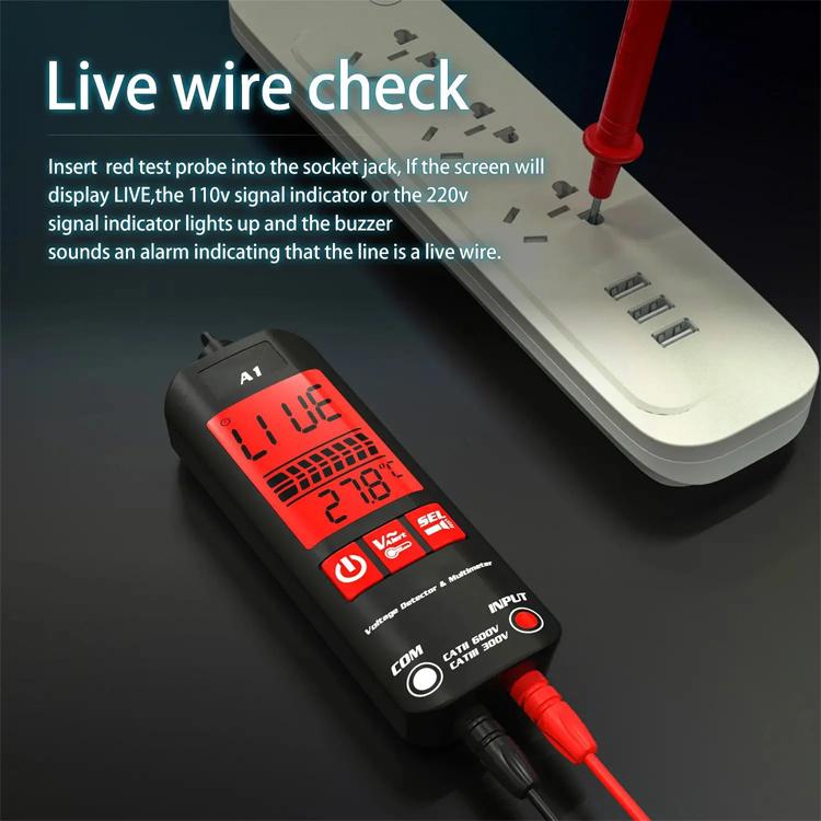 Automatic Anti-Burn Intelligent Digital Multimeter Non Contact Voltage Detector
