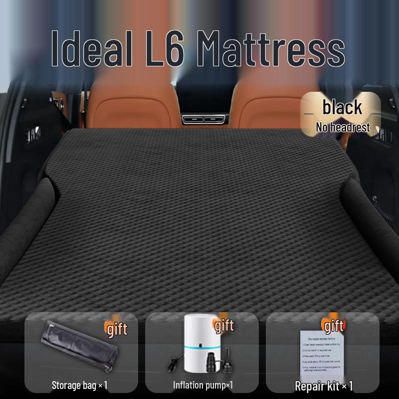 Ideal L6 Car Bed Mattress: Rear Seat/Trunk Sleeping Pad - Inflatable Air Cushion for Comfortable Car Rest Ideal L625-25
