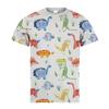 2024 Kids Girl Boy Clothes Dinosaur T-Shirt Summer Short Sleeve Tees Boy Clothes Casual Comfy T Shirt Tops Children's Clothing