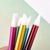 5Pcs Dual Heads Gradient Dotting Pen Brush with Silicone Rhinestones Gem Picker Crystal Picking Manicure Nail Art Tools