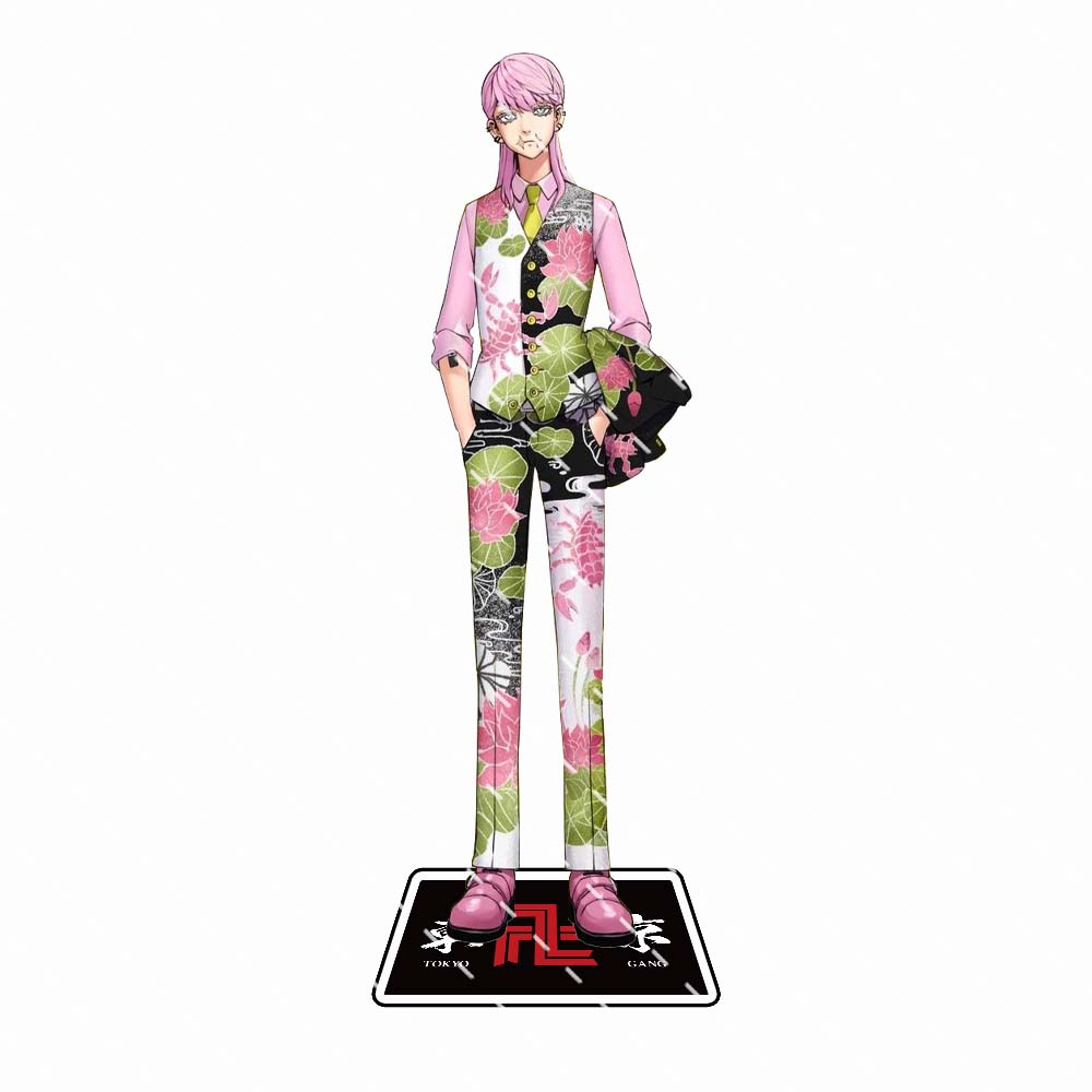 Anime Tokyo-revenge Acrylic Bracket Model Character Manjiro Sano Draken Model Desktop Ornament Standing Fan Collection Gift