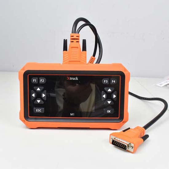 XTRUCK M1 Motorcycle Diagnostic Tool,Full System Scanner with ABS Bleed, ECU Coding & Throttle Reset