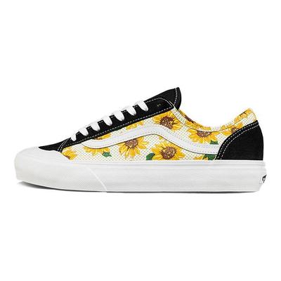 Style 36 Sunflower Low-Top Skate Shoes Unisex Sneakers Black Yellow VN0A5HFF6SR