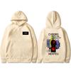 Felpa con cappuccio grafica da rapper Nekfeu Cyborg Uomo Donna Hip Hop Moda Musica Pop Pullover Maschile Casual Vintage Felpa con cappuccio in pile