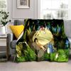 My Neighbor T-Totoro Anime Cartoon Blanket,Soft Throw Blanket for Home Bedroom Bed Sofa Picnic Travel Office Cover Blanket Kids