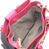 Used Miu Miu Madras 2WAY Handbag leather Pink Used Women