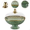Elegant Fruit Display Bowl with Clear Cover And Drainage System