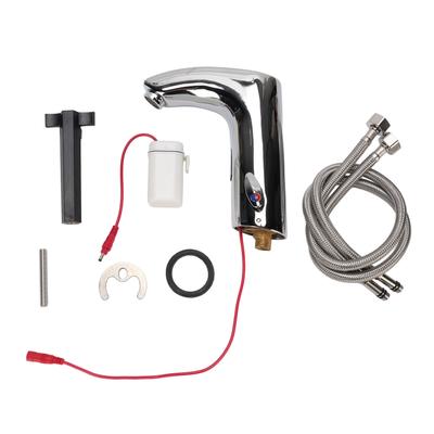 Touchless Bathroom Sink Faucet Automatic Motion Sensor Faucet with Hot Cold Water Adjustment for