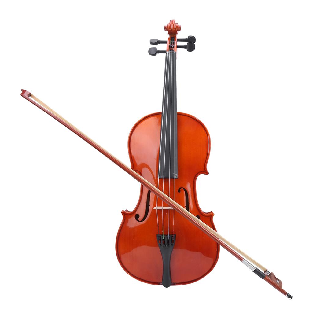 Viola Beginner with Bow Case Rosin Natural Color Stringed Instrument VA?35 16 Inch