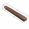 T-Shape Cabinet Handles Walnut Wood Wardrobe Handles New Kitchen Decoration  Cupboard Wardrobe