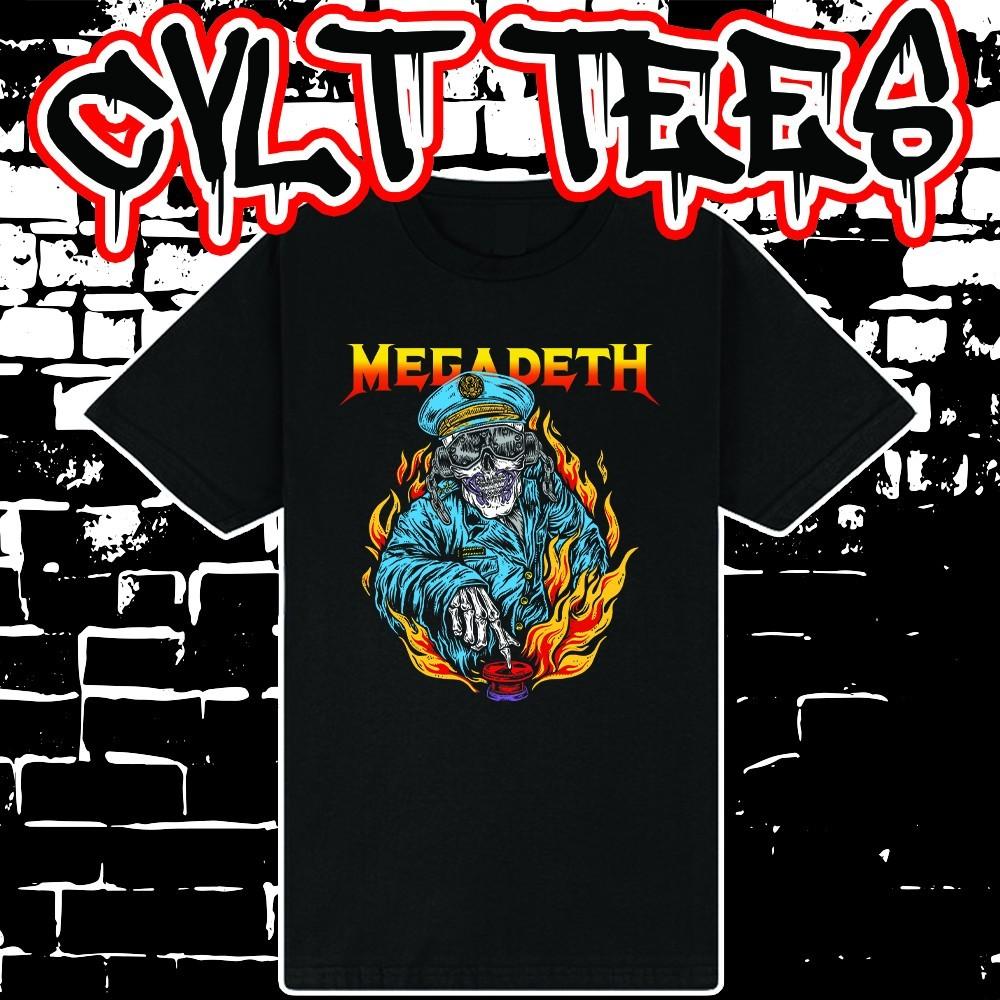 

Megadeth Band Tee 100% Cotton Unisex T-Shirt XXXL