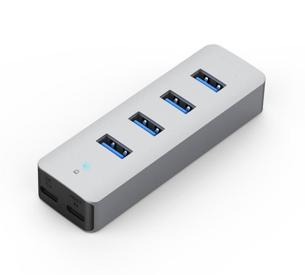 7-Port USB-C 3.1 Hub with Power – 7-in-1 USB 3.0 Expander