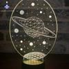 3d Galaxy Saturn Led Table Lamp Led Desk Lamp Bedroom Decor Bedside Lamps Cool Bedroom Lights Home Decor Cool Stuff